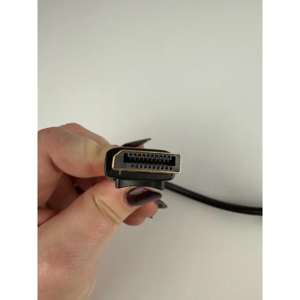 DisplayPort DP Male to VGA Female Adapter 1080p Video Converter Cable Black